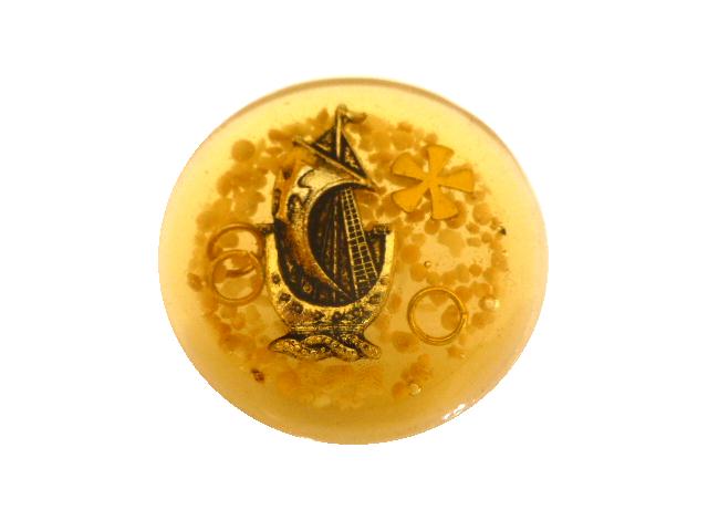 Treasure ‘Galleon Ship’ Junque button