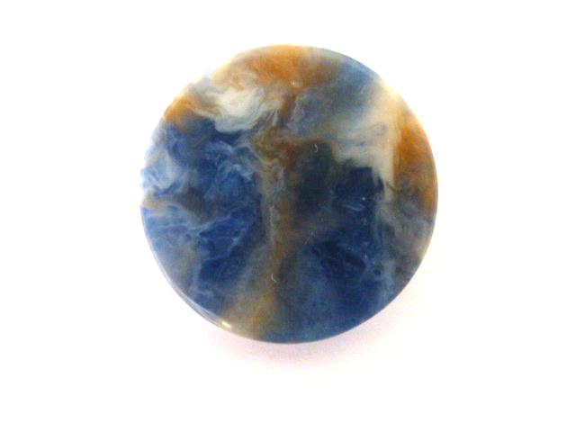 Blue Marble button (no.00128)