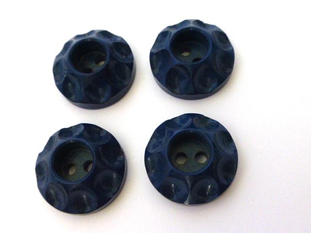 Blue Volcano Set of 4 buttons