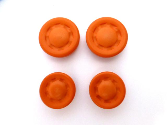 Coral Set of 2 Size buttons
