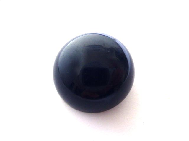 Blue Smooth Dome button (no.00965)