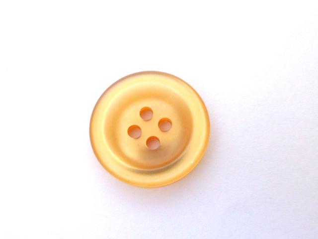 Light Orange Nylon Glow button (no.00896)