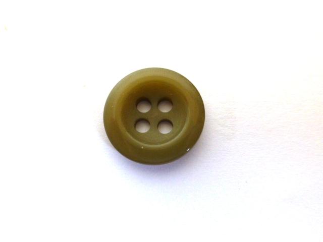 Khaki Tiny 4 Hole button (no.01094)