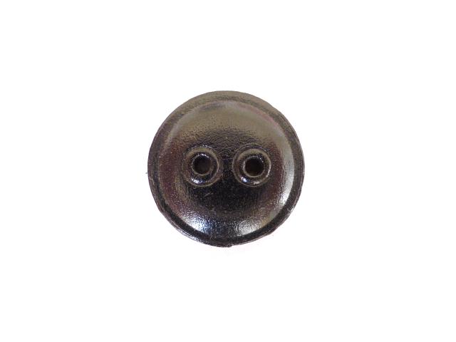 Dark Brown Leather 2-Hole button (no.00477)