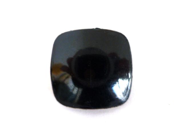 Black Rounded Square button (no.00665)