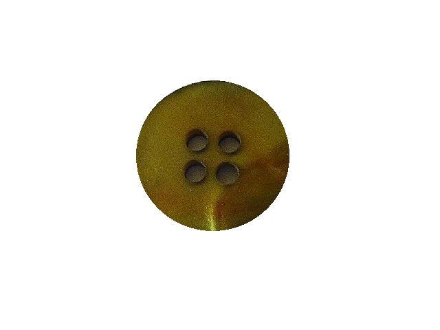 Sage Green Brownish Mother-of-Pearl effect button (no.00114)