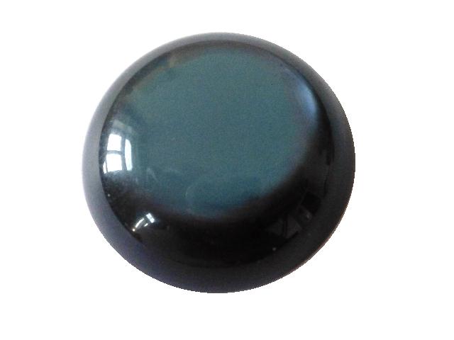 Blue Ox Eye Domed button (no.00260)