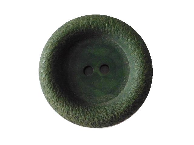 Thick Green Rough  Rim button (no.00679)