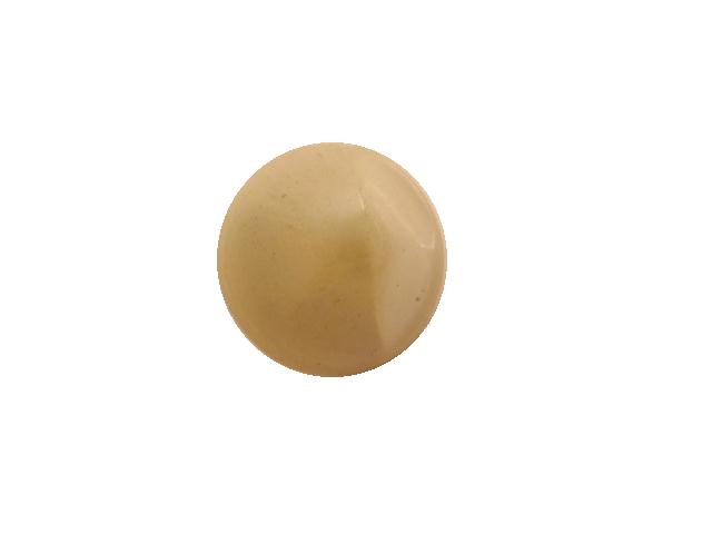 Ivory White Glass Nipple button (no.00763)